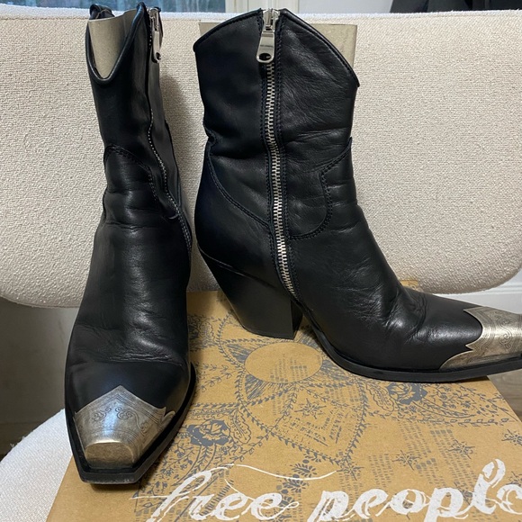 Free People Black Western Boots - Picture 5 of 8